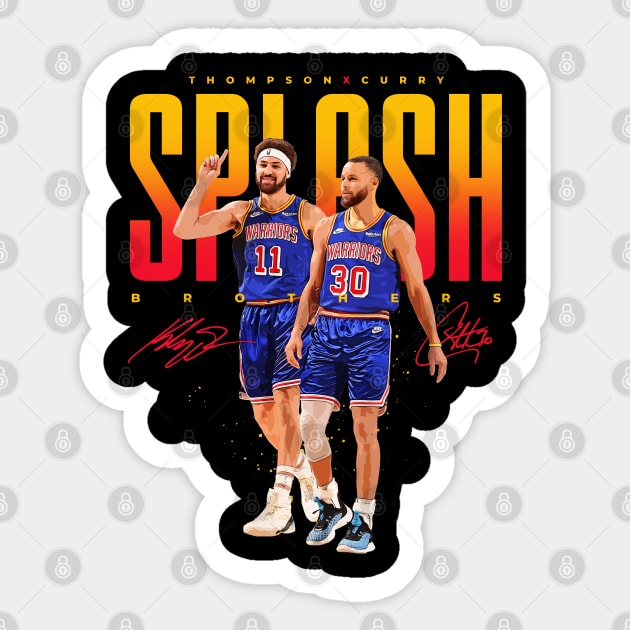 Splash Brothers Sticker by Juantamad